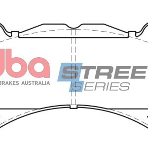 DB2375SS.jpg DBA Street Series Ceramic Front Brake Pad Set 189.7 x 93.0 x 15.0mm for Cadillac ATS-V / Cadillac CTS-V & More