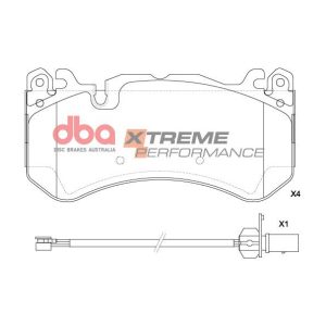 DB2387XP.jpg DBA Xtreme Performance Front Brake Pad Set for Audi RS6 C7