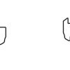 DB2406SS.jpg DBA Street Series Ceramic Rear Brake Pad Set 123.2, 123.2 x 53.0, 48.4 x 14.7mm for Ford Focus (Mk4) / Ford Mondeo Estate (Mk5) & More