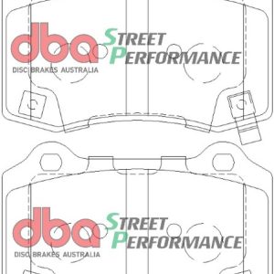 DB8805SP.jpg DBA Street Performance Rear Brake Pad Set 109.7 x 69.1 x 14.6mm for Cadillac CTS-V / Chevrolet Camaro (5th Gen) & More