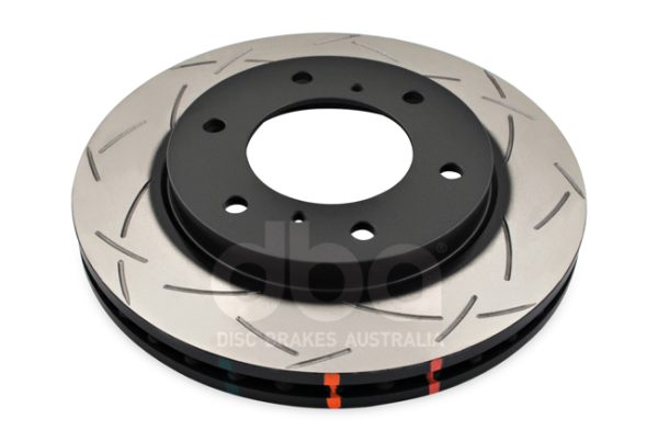 DBA42208S_LR_FRONT.jpg DBA 4000 Series T3 Slotted Front Brake Disc 295 x 28mm for Fiat Fullback / Mitsubishi L200