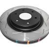 DBA 4000 Series T3 Slotted Front Brake Disc 357.7mm for Nissan Patrol Y62