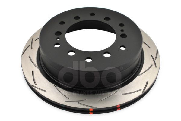 DBA 4000 Series T3 Slotted Rear Brake Disc 312 x 18mm for Toyota FJ Cruiser / Toyota Fortuner AN150/160 / Toyota Land Cruiser