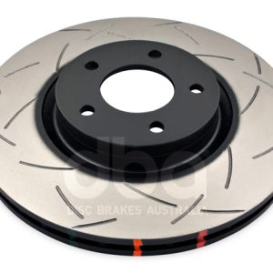 DBA 4000 Series T3 Slotted Front Brake Disc 320mm for Mazda 3 BK / Mazda 3 BL