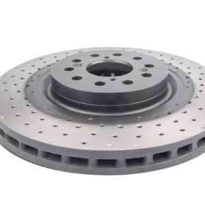 DBA43700XD.jpg DBA 4000 Series Cross-Drilled & Dimpled Front Brake Disc 350mm for Honda Civic (10th Gen) FK8 / Honda Civic (9th Gen) FK2
