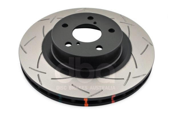 DBA 4000 Series T3 Slotted Front Disc & Xtreme Performance Pad Kit 277 x 24mm for Subaru Forester / Subaru Impreza & More