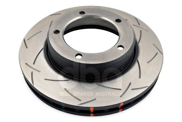 DBA 4000 Series T3 Slotted Front Disc & Xtreme Performance Pad Kit 312 x 32mm for Toyota Land Cruiser