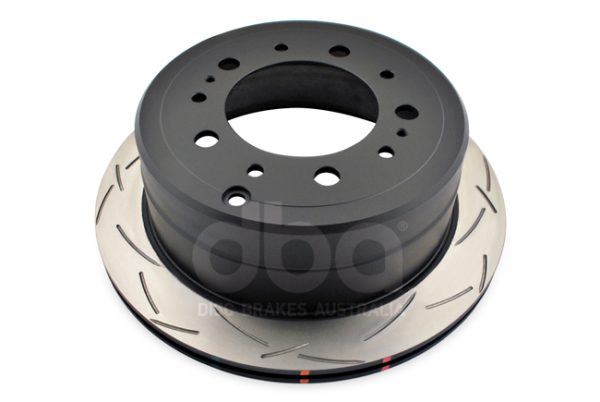 DBA 4000 Series T3 Slotted Rear Disc & Xtreme Performance Pad Kit 330 x 18mm for Toyota Land Cruiser