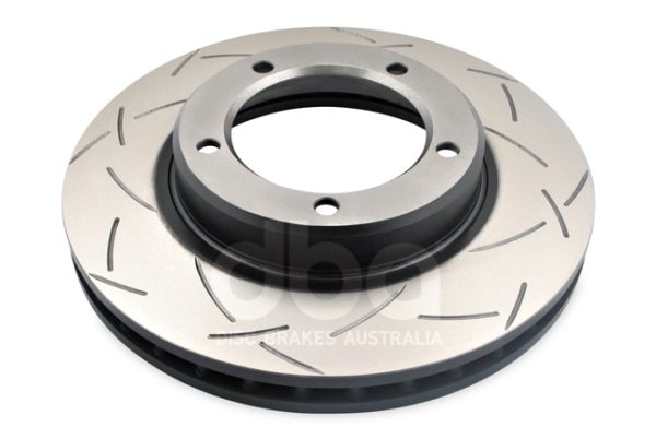 DBA 4000 Series T3 Slotted Front Disc & Xtreme Performance Pad Kit 322 x 32mm for Toyota Land Cruiser