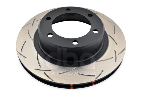 DBA4792S_LR_FRONT.jpg DBA 4000 Series T3 Slotted Front Brake Disc 319 x 22mm for Toyota 4 Runner VZN185 / Toyota Hilux / Toyota Land Cruiser