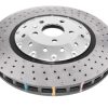 DBA 5000 Series Cross-Drilled & Dimpled Front Brake Disc 370mm for Audi RS3 8V