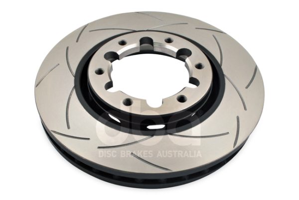 DBA Street Series T2 Slotted Front Brake Disc 316mm for Nissan Patrol Y61