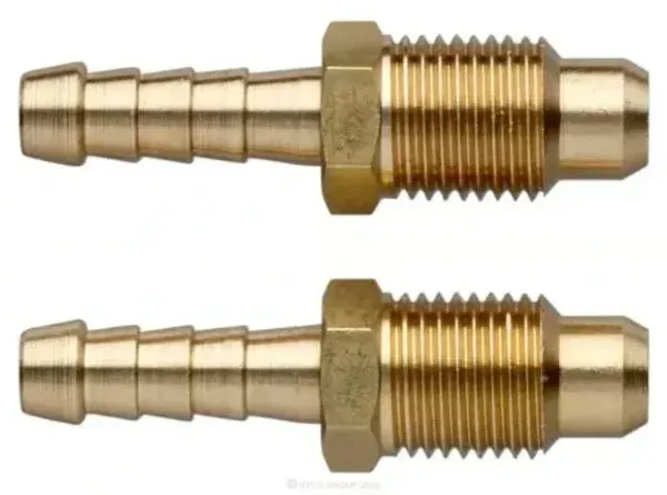 Ryco 6mm (1/4'), 1/2' 20 UNF Male coupling (2 pack) for Renault (Trucks) Mascott
