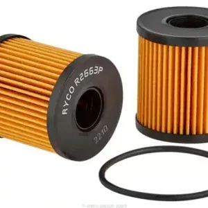 Ryco Oil Filter for Land Rover Defender, Land Rover Discovery Sport, Citroen Berlingo & More – Inside diameter top 24.40 mm, Outside diameter top 65.00 mm
