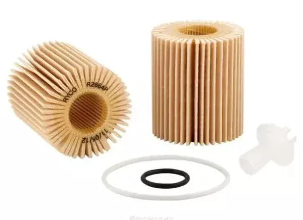 Ryco Oil Filter for Toyota Land Cruiser, Lexus GS, Lexus GX & More – Inside diameter top 28.00 mm, Outside diameter top 72.00 mm