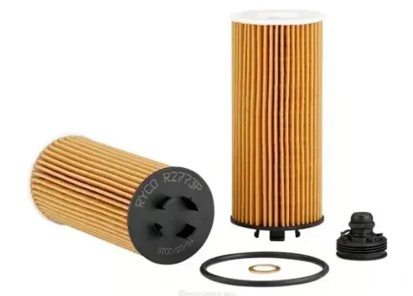 Ryco Oil Filter for BMW 1 Series, BMW 2 Series, BMW 3 Series & More – Outside Diameter Top 53.00 mm, Inner Diameter Bottom 16.00 mm