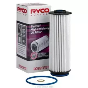 R2829PST.webp Ryco High Efficiency Oil Filter for BMW 1 Series, BMW 2 Series, BMW 3 Series & More – Inside diameter top 20.20 mm, Outside diameter top 53.50 mm