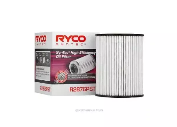 Ryco Oil Filter for BMW 3 Series, BMW 5 Series, BMW 6 Series – Inside Diameter Top 33.00, Outside Diameter Top 83.00