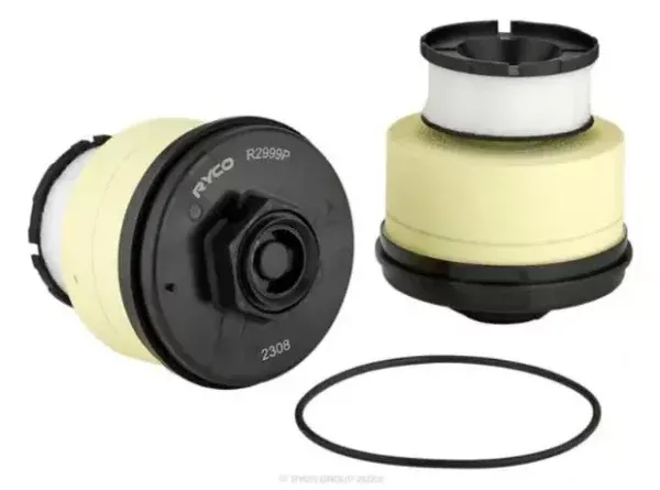 Ryco Fuel Filter for Toyota Land Cruiser, Lexus LX – Outside Diameter Top 111.00 mm, Height Overall 121.20 mm