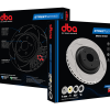 DBA Street Series T2 Slotted Front Brake Disc 300mm for Mazda 6 GH