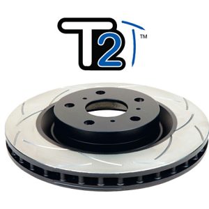 DBA Street Series T2 Slotted Front Brake Disc 256 x 22mm for Audi A1 8X / Audi A2 8Z & More