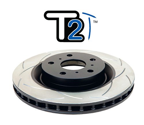 DBA Street Series T2 Slotted Front Brake Disc 300mm for Mazda 6 GH