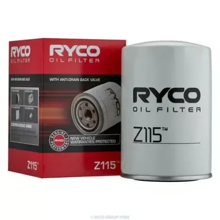 Ryco Oil Filter for Nissan Navara, Nissan Patrol, Nissan 280ZX,ZXT & More