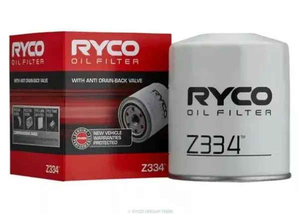 Z334.webp Ryco Oil Filter for Ford Ranger, Toyota Hilux, Toyota Land Cruiser & More