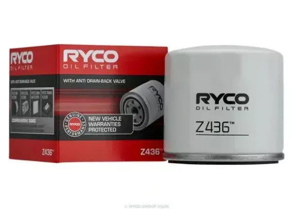 Ryco Oil Filter for Mitsubishi Pajero & Shogun, Nissan Navara, Polaris Ranger & More