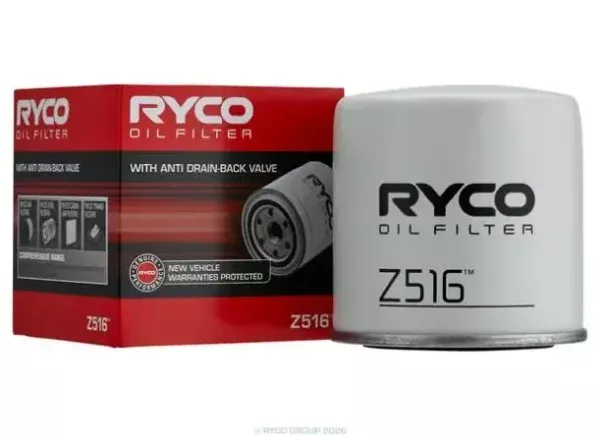 Ryco Oil Filter for Jeep Wrangler, Chrysler Aspen, Chrysler 300C & More