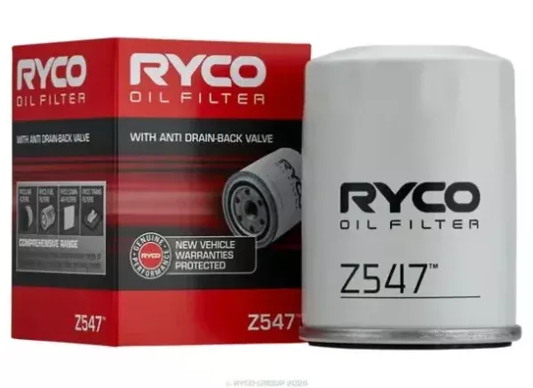 Z547.webp Ryco Oil Filter for Nissan Navara, Nissan Patrol, Polaris Ranger & More