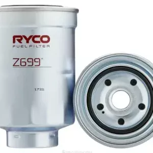 Ryco Fuel Filter for Ford Ranger, Mitsubishi L200, Mitsubishi Pajero & Shogun & More – Height 140 mm, Outer Diameter 94 mm