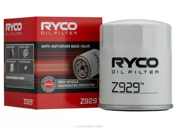 Z929.webp Ryco Oil Filter for Isuzu D-Max, Isuzu MU, Mazda BT-50