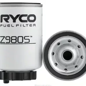Z980S.webp Ryco Replacement Fuel Water Separator Filter – Short Version for Ford Ranger, Isuzu D-Max, Land Rover Defender & More
