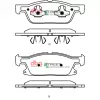 DBA Street Performance Front Brake Pad Set for Ford Focus (Mk4)