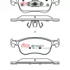 DBA Street Performance Front Brake Pad Set for Ford Fiesta (Mk8)