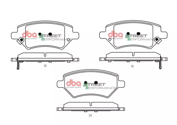 db15324sp.webp DBA Street Performance Front Brake Pad Set for Omoda Omoda 5