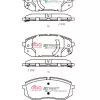 DBA Street Performance Front Brake Pad Set for Hyundai i-20 N