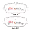 db2064xp.webp DBA 4000 Series T3 Slotted Rear Disc & Xtreme Performance Pad Kit 280mm for Mazda MX5 (Mk3) (NC)