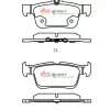 db2406sp.webp DBA Street Performance Rear Brake Pad Set 123.2; 123.2 x 48.7; 53.5 x 15.7mm for Ford Focus (Mk4) / Ford Mondeo Estate (Mk5) & More