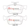 db2406xp.webp DBA 4000 Series T3 Slotted Rear Disc & Xtreme Performance Pad Kit 302mm for Ford Focus (Mk4)