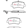 DBA Street Performance Rear Brake Pad Set for Ineos Grenadier / Ineos Grenadier Quartmaster