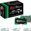 DBA Street Performance Front Brake Pad Set 143.6 x 83 x 17.9mm for Lexus LX450 / Lexus LX570 & More