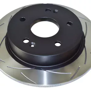 DBA Street Series T2 Slotted Rear Brake Disc 260 x 9mm for Honda Civic (8th Gen) FD1 / Honda Civic (8th Gen) FK & More