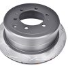 DBA 4000 Series T3 Slotted Rear Disc & Xtreme Performance Pad Kit 336 x 18mm for Toyota Land Cruiser