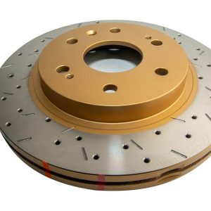 DBA 4000 Series Cross-Drilled & Slotted Front Brake Disc 330 x 30mm for Cadillac Escalade / Cadillac Escalade ESV & More