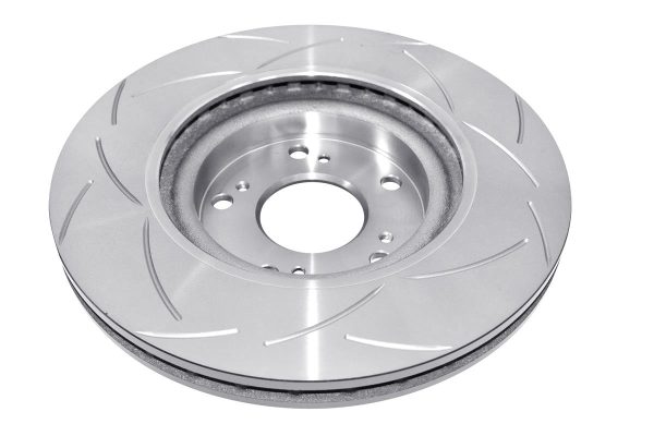 DBA Street Series T2 Slotted Front Brake Disc 300 x 25mm for Honda Civic (7th Gen) EP3 / Honda Civic (8th Gen) FN2 & More