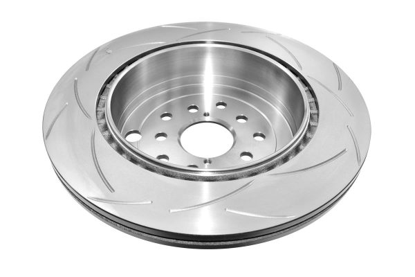 DBA Street Series T2 Slotted Rear Disc & Street Performance Pad Kit 316mm for Subaru Impreza / Subaru WRX STi