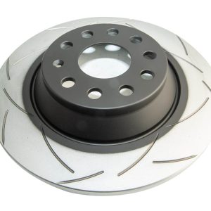 DBA Street Series T2 Slotted Rear Disc & Street Performance Pad Kit 300 x 12mm for Audi A3 8V / Audi A3 quattro 8V & More