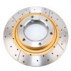 DBA Street Series X-Gold Drilled & Slotted Front Disc & Street Performance Pad Kit 311 x 32mm for Toyota Land Cruiser